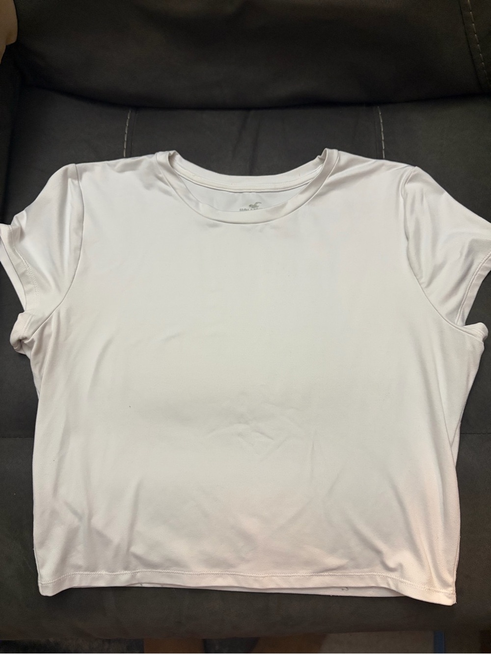 Hollister Women's Short Sleeve Crewneck Tee - White